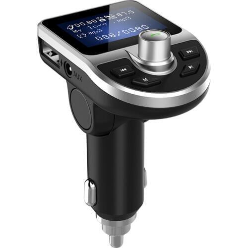 1.44inch LCD Screen Car MP3 Bluetooth Hand-free Call Auto Music Player Radio U-disk FM Transmitter