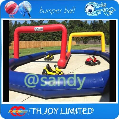 Free air ship to door,kids commercial outdoor inflatable race air track,inflatable racing track,inflatable go kart airtrack