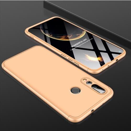 Huawei Nova 4 Case Nova4 Colored 360 Degree Protected Full Body Phone Case for Huawei Nova 4 Shockproof Cover + Glass Film