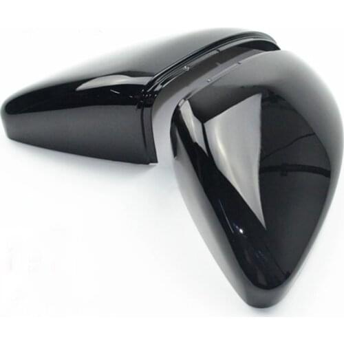 Piano Black Car Rearview Mirror Cover Cover Trim For Tiguan Mk2 2019 2020 2021