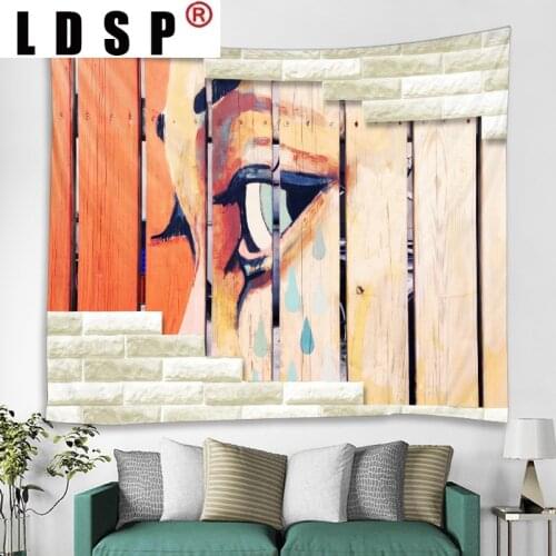 LDSP Background Eye Geometric Tapestry Wall Hanging Wall Covering Rugs Mural Cloth Beach Towel Fabric Yoga Blanket Home Decor