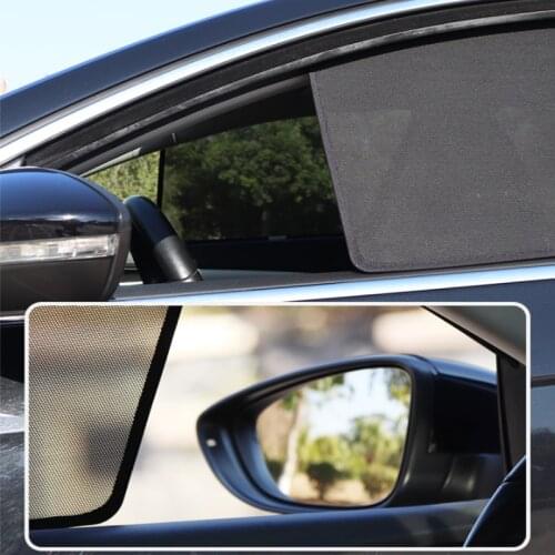 Magnetic Window Sunshield Sunshade Gauze Protective Mesh Cover Accessories For Volkswagen Golf 2019