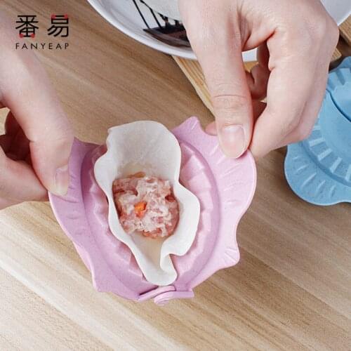 Stainless Steel Dumpling Maker Mold Household Dumplings Useful Product Kitchen Creative Bag Dumplings Flower Type Dumplings Tool