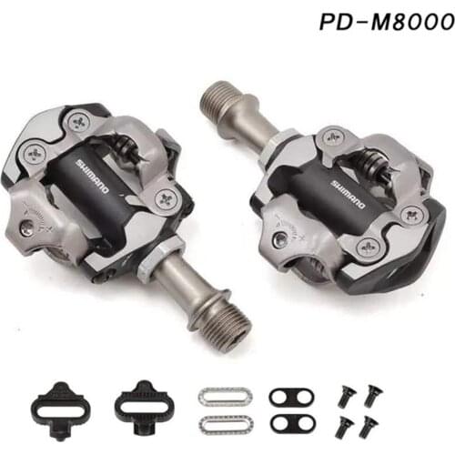 DEORE XT PD-M8000 Self-Locking SPD Pedals MTB Components Using for Bicycle Racing Mountain Bike Parts