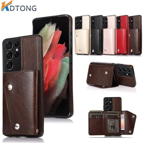 Luxury Leather Case For Samsung Galaxy A91 A90 A81 A72 A71 A70 A52 A51 A50 A40 A32 A30 A20 A12 A10 S E Solid Color Phone Cases