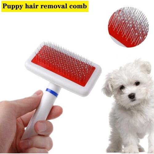 Pet Dog Cat Puppy Hair Shedding Grooming Trimmer Fur Comb Brush Slicker Tool