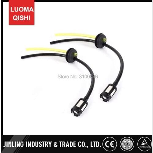 Fuel filter hose oil tube pipe set for 26cc 33cc 43cc 52cc engine for brush cutter TL33 TL43 TL52 spare parts