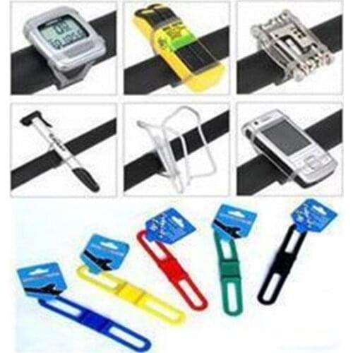 Bicycle Silicone Bandage Road Bike Flashlight Clip Mountain Bike Small Fixing Belt Moving Light Stand New MultifunctionalBandage