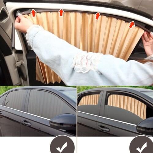 Car Shade for Kia Sportage QL RIO K3 K4 Optima K5 Cerato Side Window Sunshade Universal Sunscreen Anti-mosquito Curtain Cloth