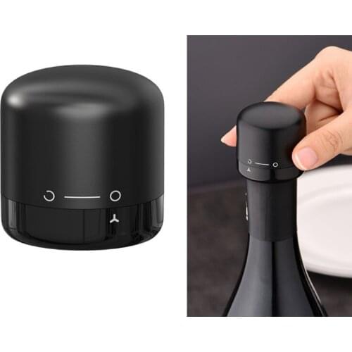 Vacuum Silicone Red Wine Bottle Cap Stopper Champagne Stopper Wine Storage Leak-proof Retain Freshness Wine Plug Bar Tools NEW