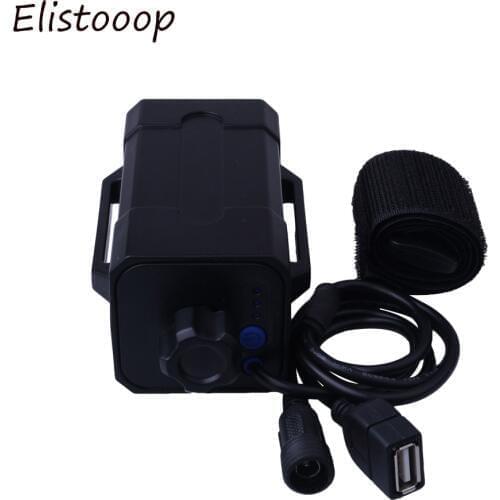 8.4V 4x18650 Waterproof Battery Case Box charger Practical Bicycle Bike LED Light Battery Case Box DIY Power BOX for Bike Car