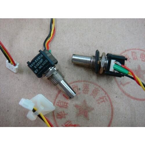 1pcs/lot Used MEXICO 149-SXG56 S103SP 10K sealed potentiometer shaft length 22MMX6.35MM