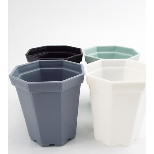 1pcs Plastic Square plant Flower Pot Home Garden planter tools Plant Pots Gardening nursery Pots for herb Succulents