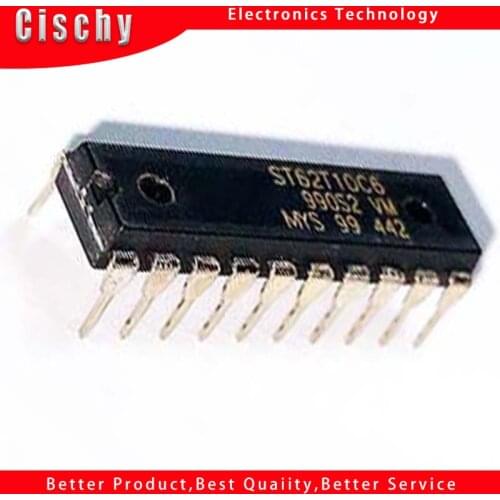 1PCS ST62T10C6 ST62T10B6 DIP20