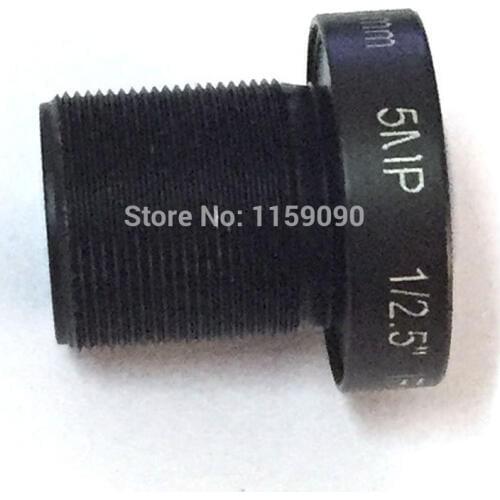 100 X 10X 2X 2.1mm IR board HD 5mp Fisheye CCTV lens M12 for Security camera