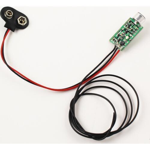 5pcs of FMUSER FM-M01 Mini bug Micro Audio Transmitter 60MHZ-128MHZ Listener Device wiretap dictagraph interceptor