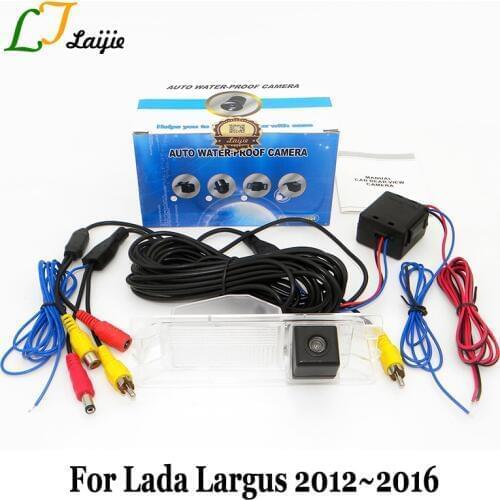 Car Rear View Camera For Lada Largus 2012~2016 / RCA Wire Or Wireless / HD Wide Lens Angle / CCD Night Vision Backup Camera