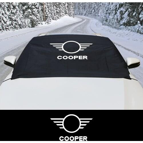 Car Front Window Winter Windshield Snow Block Covers for Mini Cooper R50 R52 R53 R55 R56 F56 F54 F57 F55 F60 Auto Accessories
