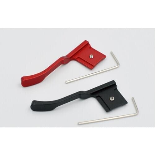 Aluminium Alloy Hot Shoe Thumb Handle Buckle Strap Holder for Fujifilm Fuji GFX50R GFX50S