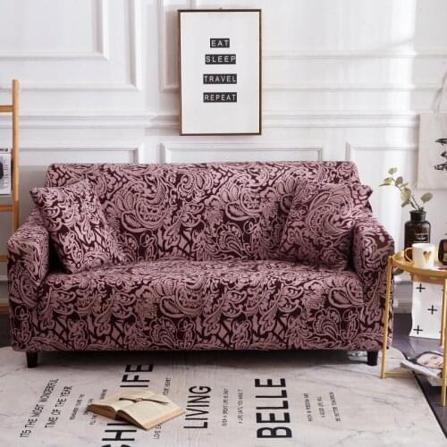Mandala Elastic Chair Sofa Protector Cover for Living Room Spandex Stretch Slipcovers L Shape Corner Sofa Covers Couch Cover