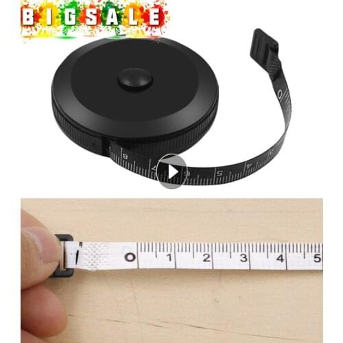 Tape Measuring Tool 60inch Body Tailor Tape Ruler Measure For Sewing Tailor Fabric Measurements Tape Retractable Home Tape Ruler