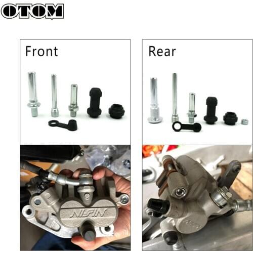 OTOM Brake Caliper Repair Kit Motorcycle Universal Front/Rear Nissin Caliper Guide Pin Rebuild Kit For CRF KX RM YZ125 WR250R