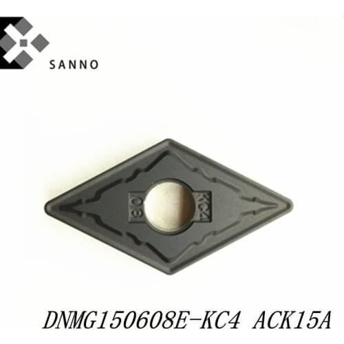 Free shipping 10pcs/pack DNMG150608E-KC4 ACK15A cnc turning inserts wear-resisting double costing cutting blade for cast iron