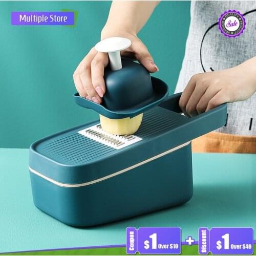 Multifunction Kitchen Vegetable Cutter Kitchen Gadget Kichen Accessory Potato Peeler Carrot Garlic Onion Grater Mandoline Slicer