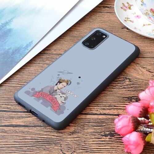 For Samsung Galaxy Sebastian Stan The Cutie Print Soft Matt Phone Case