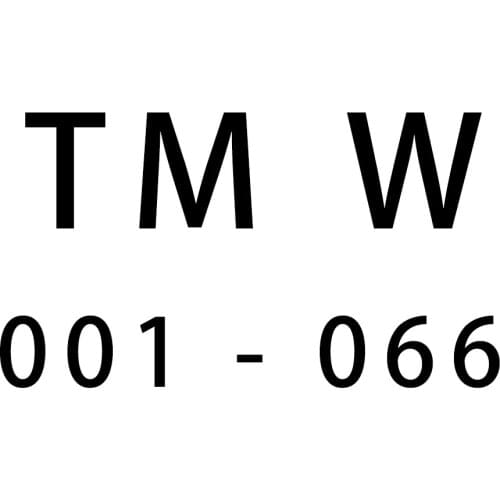 NEW Jewelry Men Women TM Watch Original Fashion Man Watch Original Jewelry Gift CHARM BEAD Free Delivery TMW 001 - 066