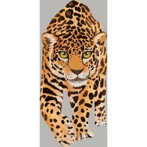 Leopard Iron On Transfer Vinyl Diy Tops Heat Transfer Fashion Appliqued Iron On Patch Heat Print By Household Irons