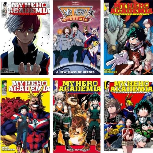 My Hero Academia Poster Anime Posters Retro Posters Canvas Painting Wall Decor Wall Art Picture Photos for Childrens Room Decor