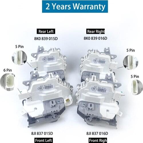 Door Lock Actuator 8J1837015D 8J1837016D 8K0839015D/G 8K0839016D/G For Audi A1 A3 A4 A5 A6 A8 Q3 Q5 Q7 S8 PANAMERA MACAN