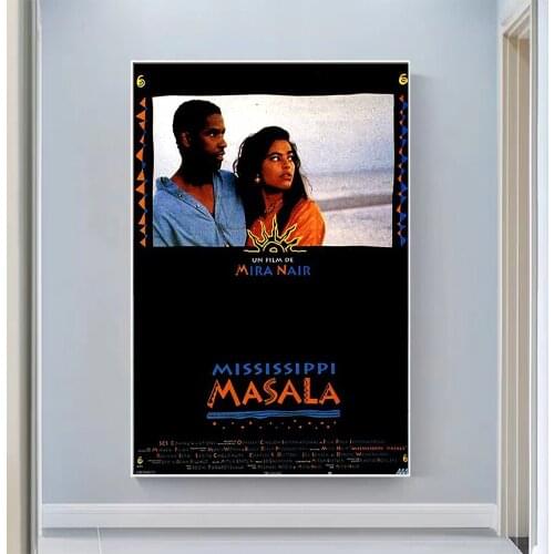V0427 Mississippi Masala (2) Vintage Classic Movie Wall Silk Cloth HD Poster Art Home Decoration Gift