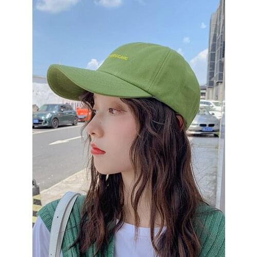 Embroid Letters Baseball Cap Hip-hop Casquette Peaked Cap Adjustable Sunscreen Sun Hat Four Seasons Outdoor Letters Headwear