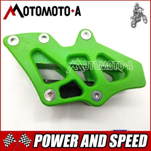 Green plastic chain guard Protector For Motocross kawasaki kxf kx450f kx250f Dirt Bike