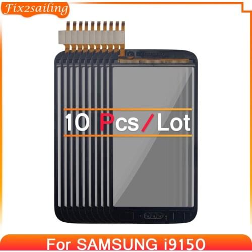 10Pcs/Lots For Samsung Galaxy Mega i9150 i9152 GT-i9150 GT-i9152 Touch Screen Digitizer Front Glass Lens Sensor Panel 100%Tested