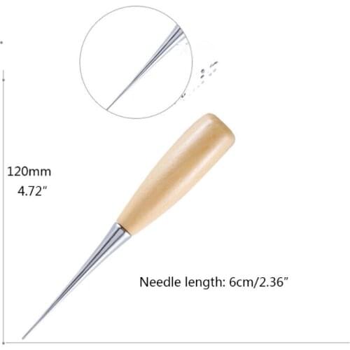 38Pcs Tools for Leather Repair Craft Sewing DIY Hand Stitching Tool Leather Kit E56C