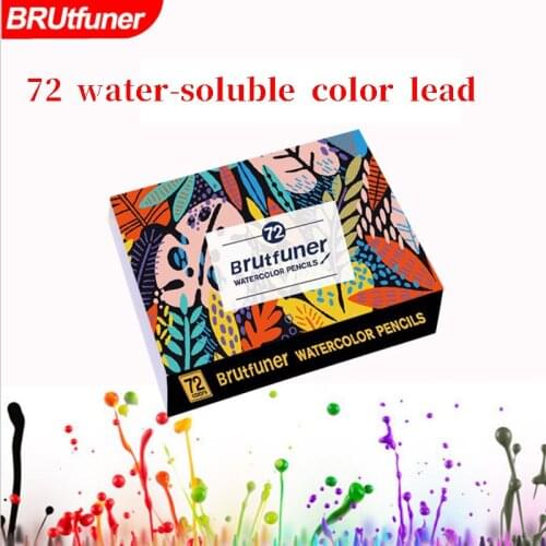 48/72/120/150/180 Colored Wood Water-Soluble Colored Pencil Set Oil HB Drawing Sketch Gift Art Supplies For School Students