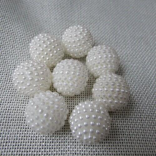 Ball pearl Hair Accessories diy high imitation pearls DIY phone beauty essential 10mm-30mm 50g