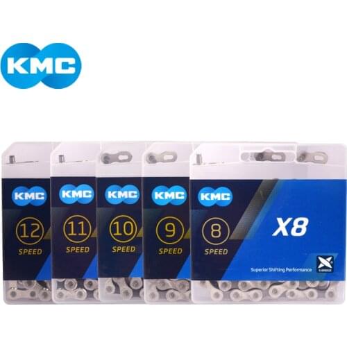 KMC mountain/road bike sprocket chain 8 speed / 9 speed / 10 speed / 11 speed / 12 speed MTB anti-rust bicycle chain sprocket