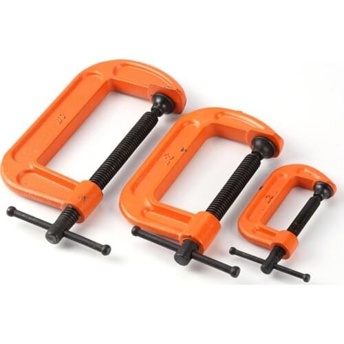 Wood Clamp Heavy Duty G Type Wood Clamp Steel DIY Carpentry Gadgets Woodworking C Clamps for Wood Working Tools