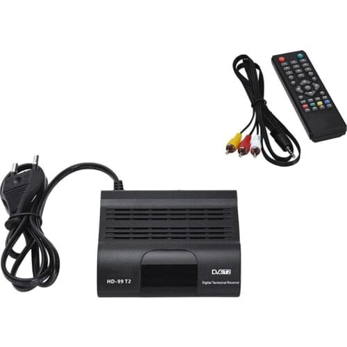HD 1080P Pantesat HD99 DVB T2 Digital TV Tuner H.265 TV Receptor Full HD DVBT2 Set-Top Box Wifi Receiver DVB-T EU Plug
