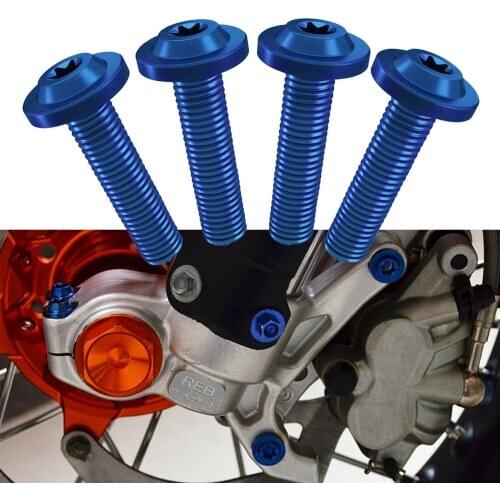 Front Fork Bolts Kit For Yamaha BWS125 ZUMA125 YW125 2009-2020 YW BWS 125 CNC Motorcycle Accessories Front Fork Guard Bolt Screw