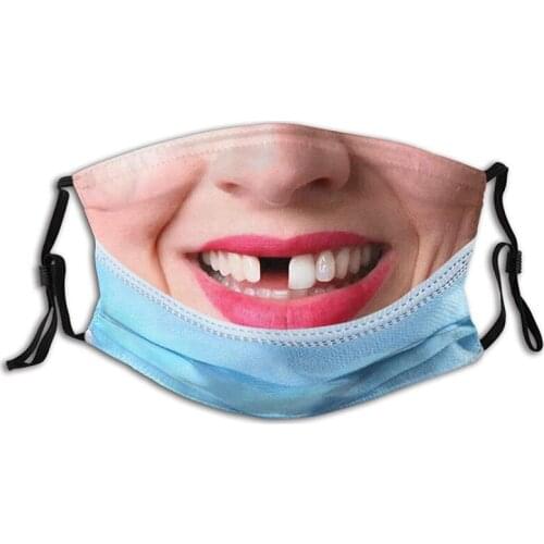 Adults Mouth Masks Unisex Funny printed cotton Mask Mascarillas Face Shield Masque Facial Mask Drop Ship New Halloween cosplay