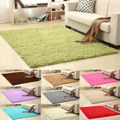 Soft Shaggy Carpet Living Room Bedroom Rugs Antiskid Soft 160X200CM Carpet Modern Carpet Mat Kids Room Fluffy Mats Home Warm Rug