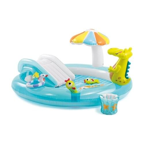 INTEX Infant Child Inflatable Swimming Pool Family Large Ocean Ball Pool Sand Pool Home Baby Water Spray Pool Piscina Inflavel