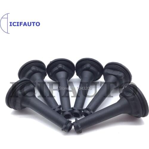 0221604001 New Ignition Coil Rubber Boot Kit For Volvo C70 S70 XC70 XC90 S60 30713416, 307134160, 9125601, 91256010, 91256016