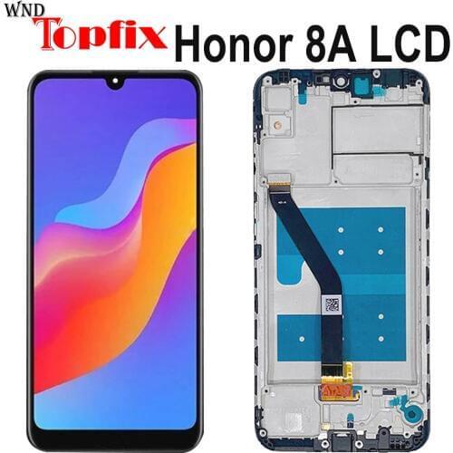 Original 6.09 " Display for Huawei Honor 8A LCD JAT-L29 Display Touch Screen Digitizer JAT-L09 L41 LX1 For Huawei 8A JAT-L29