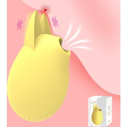 Sucking Vibrator Tongue Vibrating Nipple Vagina Sucking Clitoris Stimulator Etotic Sex Toys Vaginal Massage Female Masturbator